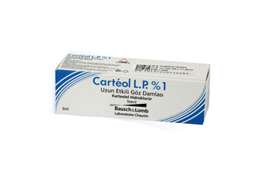 CARTEOL LP %1 uzun etkili 3 ml göz damlası kutu görseli