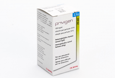 PRIVIGEN 2.5 G/25 ml IV infüzyon için çözelti içeren 1 FLK { CSL Behring } kutu görseli