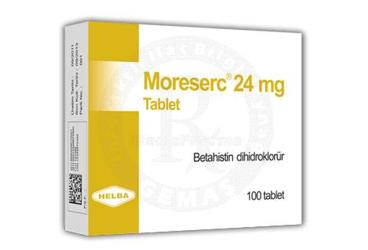 MORESERC 24 mg 100 tablet kutu görseli