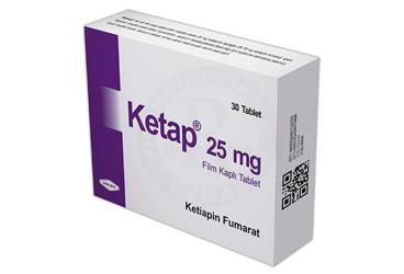 KETAP 25 mg 30 film kaplı tablet kutu görseli