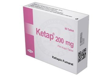 KETAP 200 mg 90 film kaplı tablet kutu görseli