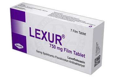LEXUR 750 mg 7 film tablet { Helba } kutu görseli