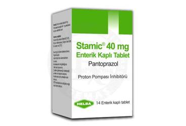 STAMIC 40 mg 14 enterik tablet kutu görseli