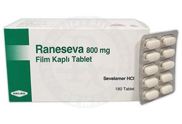 RANESEVA 800 mg film kaplı tablet (180 tablet) kutu görseli