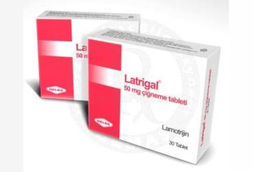LATRIGAL 50 mg 30 çiğneme tablet kutu görseli