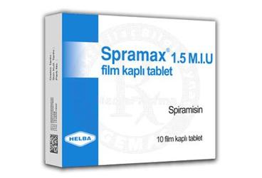 SPRAMAX 1.5 MIU film kaplı tablet (10 film tablet) kutu görseli