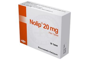 NOLIP 20 mg 28 film tablet kutu görseli