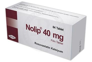 NOLIP 40 mg 84 film tablet kutu görseli