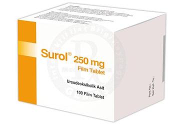 SUROL 250 mg film tablet ( 100 tablet ) kutu görseli