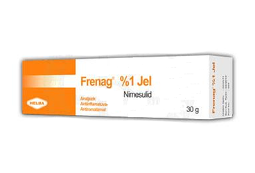 FRENAG %1 30 gr topikal jel kutu görseli