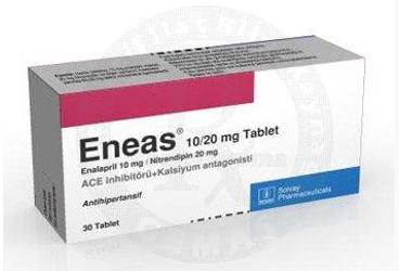 ENEAS 10/20 mg 30 tablet {Adeka} kutu görseli