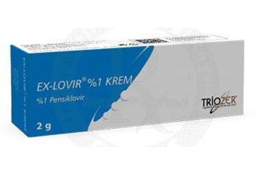EX-LOVIR % 1 krem 2 G kutu görseli
