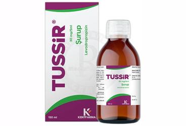 TUSSIR 30mg/5ml 150ml şurup kutu görseli