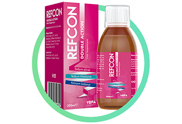 REFCON DOUBLE ACTION oral süspansiyon 200 ml kutu görseli