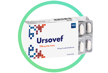 URSOVEF 750 mg 30 film tablet kutu görseli
