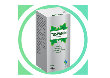 TUSPAMIN şurup 100 ml kutu görseli