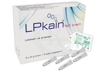 LPKAIN %5 krem (5 gr 5 adet) { Tab Ilac } kutu görseli