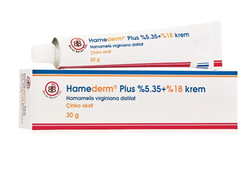 HAMEDERM PLUS % 5.35 + % 18 krem (30 G) kutu görseli
