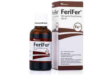 FERIFER 50 mg/ml oral damla (30ML.1 şişe) kutu görseli
