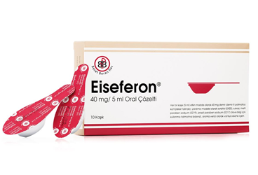 EISEFERON 40 mg/5 ml oral çözelti 10 kaşık kutu görseli