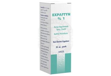 EXPAFTYN %1 deriye uygulanacak sprey çözelti kutu görseli