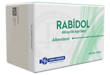 RABIDOL 400 mg film kaplı tablet (60 adet) kutu görseli