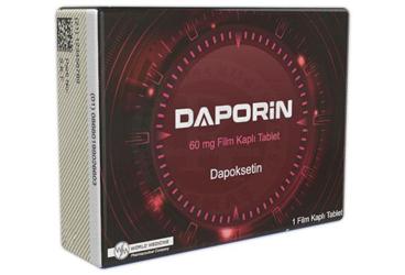 DAPORIN 60 mg film kaplı tablet (1 tablet) kutu görseli