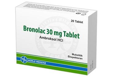 BRONOLAC 30 mg tablet (20 tablet) kutu görseli