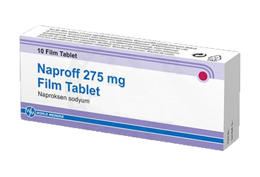 NAPROFF 275 mg 10 film tablet { Toprak } kutu görseli