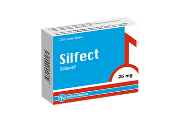 SILFECT 25 mg 4 film tablet kutu görseli