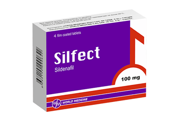 SILFECT 100 mg 8 film tablet kutu görseli