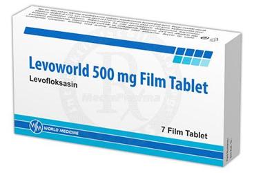 LEVOWORLD 500 mg 7 film tablet kutu görseli