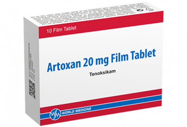 ARTOXAN 20 mg 10 film tablet kutu görseli