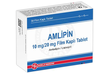 AMLIPIN 10 mg/20 mg film kaplı tablet (30 tablet) kutu görseli