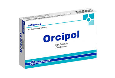 ORCIPOL 500 mg/500 mg 20 film tablet kutu görseli