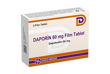 DAPORIN 60 mg 6 film tablet kutu görseli