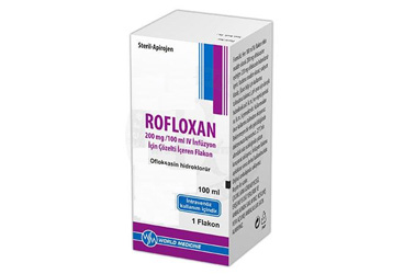 ROFLOXAN 200 mg film kaplı tablet kutu görseli