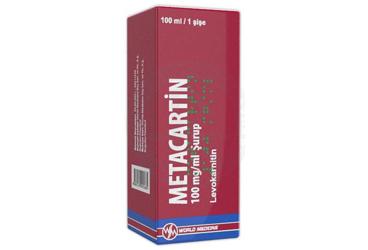 METACARTIN 100 mg/ml şurup (100 ml) kutu görseli