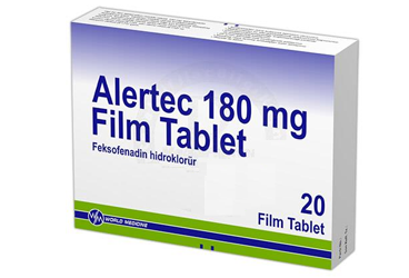 ALERTEC 180 mg 20 film tablet { World Medicine } kutu görseli