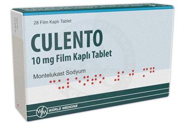 CULENTO 10 mg film kaplı tablet (28 tablet) kutu görseli