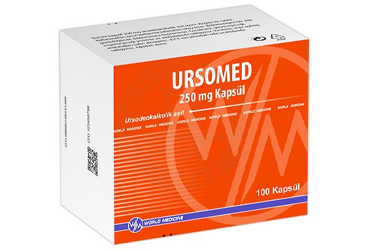 URSOMED 250 mg kapsül (100 kapsül) kutu görseli