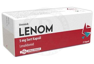 LENOM 5 mg sert kapsül (21 kapsül) kutu görseli
