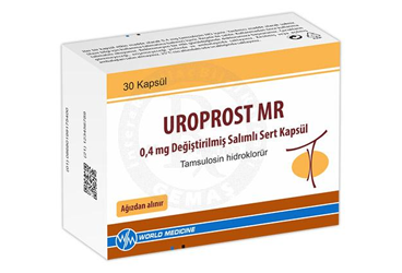 UROPROST MR 0.4 mg değiştirilmiş salımlı sert kapsül (30 kapsül) kutu görseli