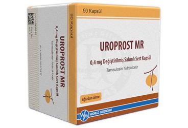 UROPROST MR 0.4 mg değiştirilmiş salımlı sert kapsül (90 kapsül) kutu görseli
