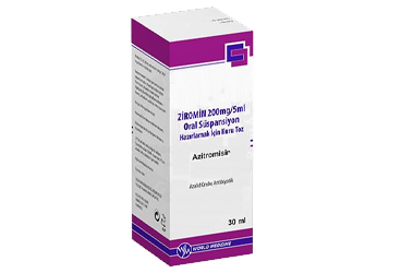 ZIROMIN 200 mg/5 ml oral süspansiyon hazırlamak için kuru toz kutu görseli
