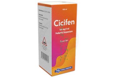 BRAVEX 100 mg/5 ml pediatrik şurup (100 ml) kutu görseli