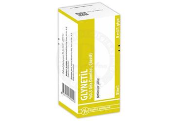 GLYNETIL %0.3 göz damlası kutu görseli