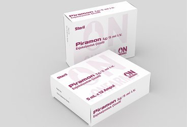 PIRAMON 1 G/5 ml IV enjeksiyonluk çözelti (12 ampül) kutu görseli