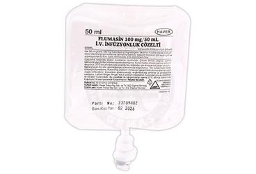 FLUMASIN 100 mg/ 50 ml IV infüzyonluk çözelti kutu görseli