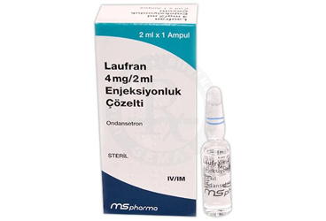 LAUFRAN 4 mg/2 ml IV/IM enjeksiyonluk çözelti (1 ampül) kutu görseli